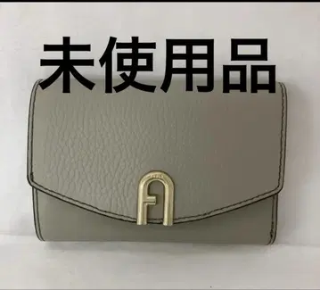 Furla 3단 폴더형 지갑 그레이 미사용 새상품 [ 한정 할인 ]