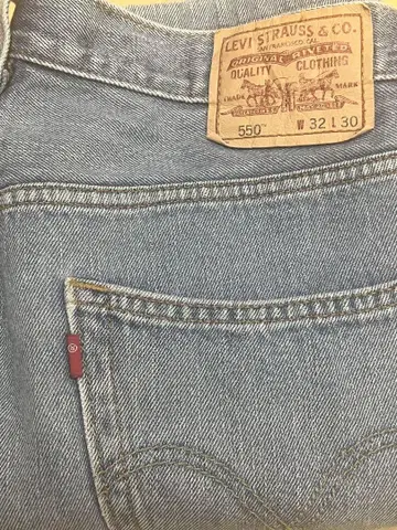 LEVI STRAUSS 550 데님 팬츠 W32 L30