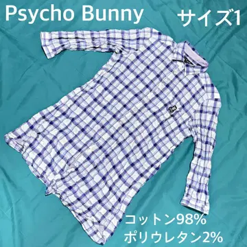 Psycho Bunny 사이코버니 롱 기장 셔츠 원피스풍 사이즈 1