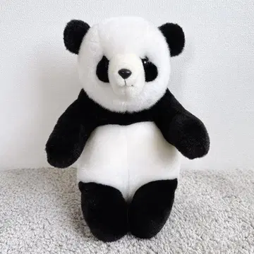 선앤스타 팬더 봉제 인형 레트로