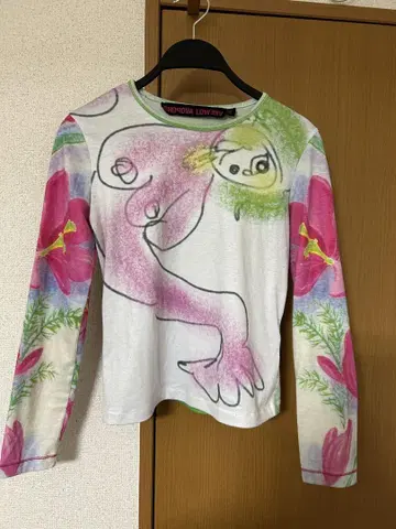 CHOPOVA LOWENA 아트 프린트 T셔츠 XS