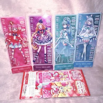원더풀 프리큐어 너와 아이돌 프리큐어 영화 굿즈 책갈피 4