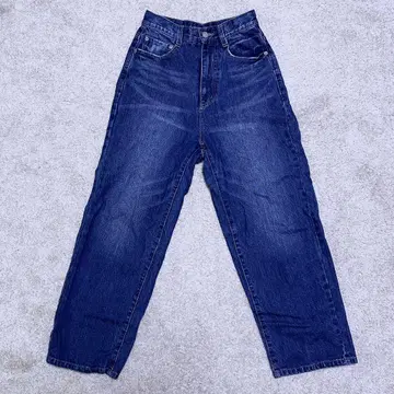 거의 새상품 베이플로우 데님 팬츠 M 와이드 팬츠 데님 팬츠