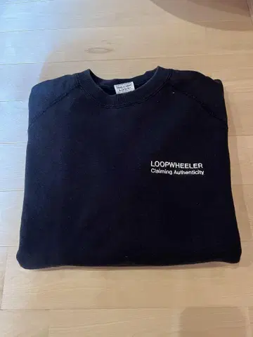 LOOPWHEELER x LOWERCASE 크루넥 맨투맨
