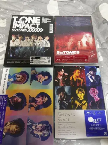 SixTONES 라이브 DVD BluRay 묶음 판매