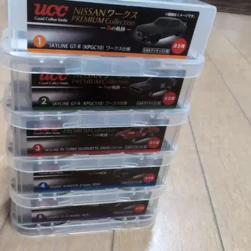 NISSAN 웍스 프리미엄 컬렉션 전 5종 스카이라인 미니카