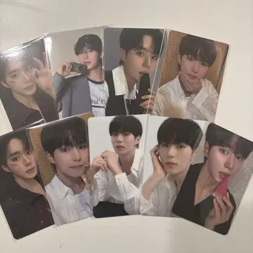 보이플래닛 2 POPUP 아카이브전 한국 트레이딩 카드 9장 세트 준소