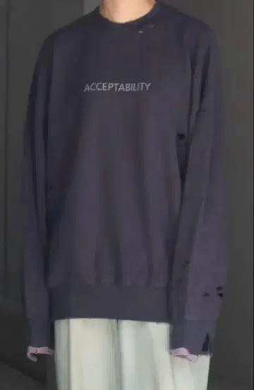 stein 슈타인 Oversized Rebuild Sweat LS