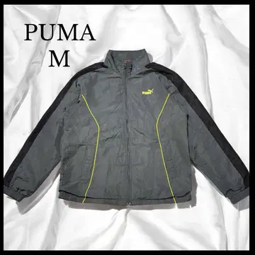 인기 PUMA 나일론 자켓 M 그레이 스포츠 웨어 캐주얼