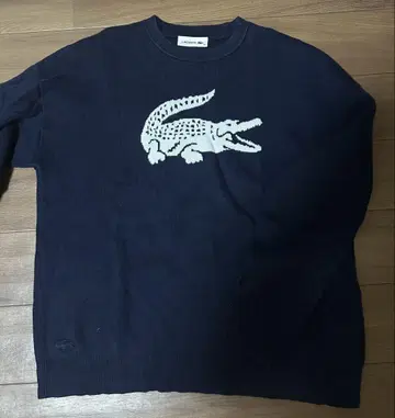 LACOSTE 네이비 스웨터 34