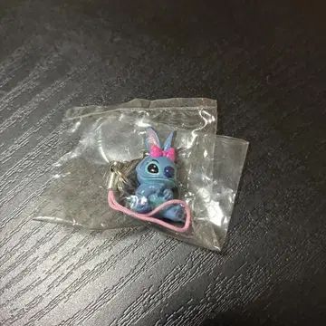 릴로 & 스티치 스트랩 토끼 귀 디즈니 리본 발렌타인 마스코트