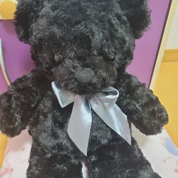 CUTE BEAR 블랙 봉제 인형