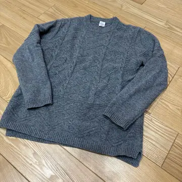 Paul Smith 케이블 짜임 니트 스웨터 XL 그레이