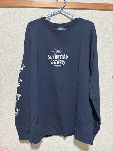 04 Limited Sazabys 포리미 롱티 L 사이즈