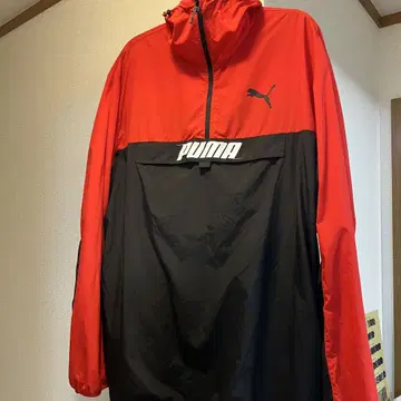 PUMA 아노락 하프 지퍼 후드티 트랙 자켓