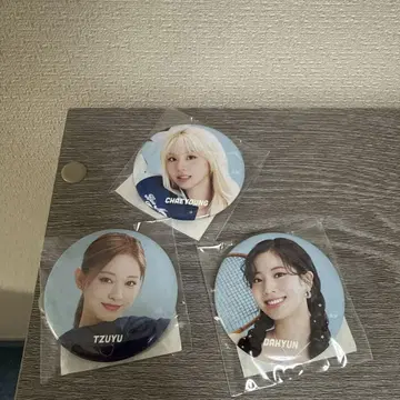 TWICE 캔뱃지 3개 세트