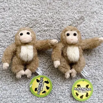 지옥곡 야원공원 snow monkey 마스코트 2체 세트