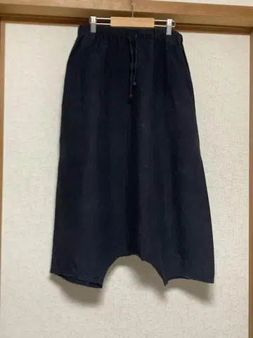 나카가와 마사시치 상점 린넨 사루엘 팬츠 네이비