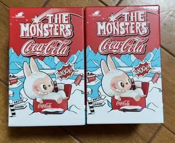 THE MONSTERS 코카콜라 라브브 피규어 2피스