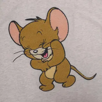 톰과 제리 그라니프 러핑 제리 더블 지퍼 후드티