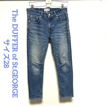 더 더퍼 오브 세인트 조지 슬림핏 데님 팬츠 W28 일본제