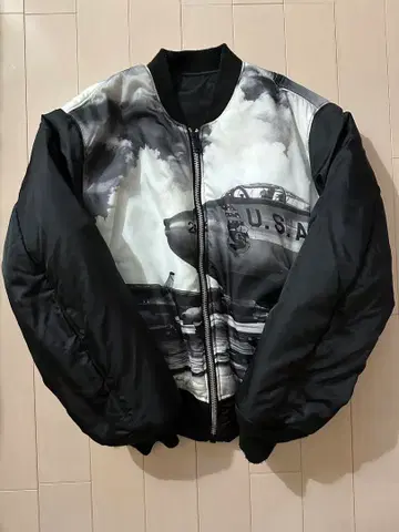 ALPHA MA-1 플라이트 자켓 리버서블