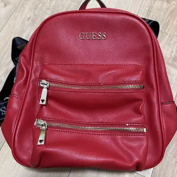 GUESS 레드 백팩 1981