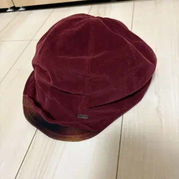 카시라 CA4LA 모자 코튼 100% 남성용 딥레드 캡