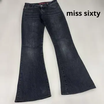 부츠컷 데님 플레어 데님 블랙 그레이 y2k 페어리 그런지