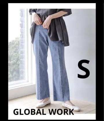 GLOBAL WORK GOOD 데님 플레어 팬츠/904774 S