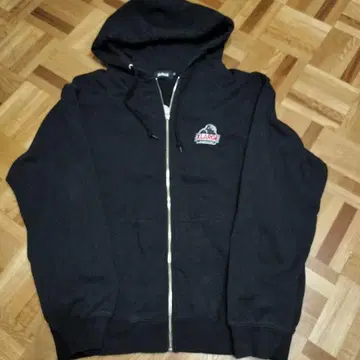 XLARGE 블랙 집업 후드티 XL 사이즈