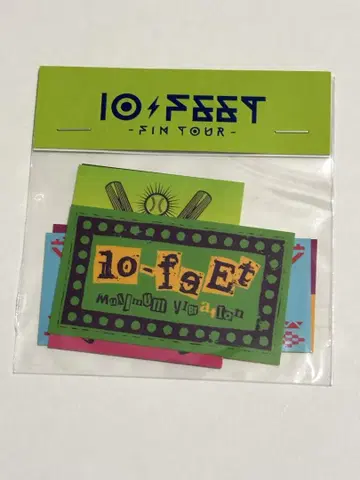 10-FEET 스티커