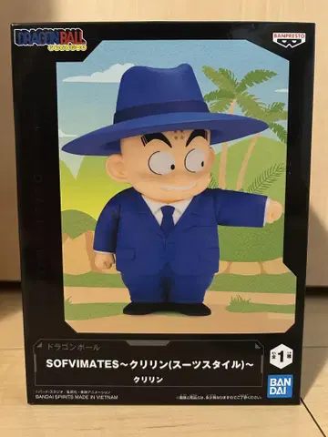 드래곤볼 SOFIVIMATES 크리린 소프트 비닐 피규어