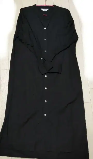 가마쿠라 셔츠 콜라보 VIS 셔츠 원피스 M 사이즈 블랙