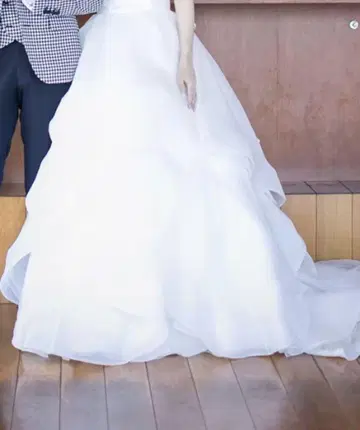 웨딩 새상품급 파니에