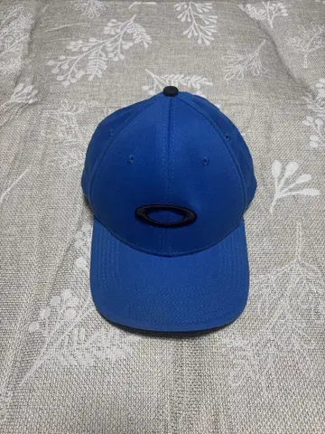 [ 초레어 ] oakley 오클리 90s 캡 빨간색 택 블루 로고