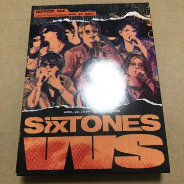 SixTONES LIVE 2024 VVS 초회반 4DVD
