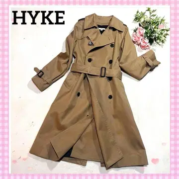 새상품급 하이크 타이트 핏 트렌치코트 라이너 포함 베이지 1