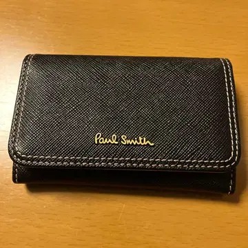 Paul Smith 명함지갑 블랙 핑크