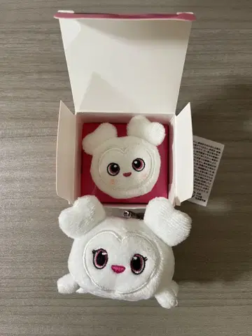 다현 튬튬 백참 봉제 인형 반지 세트