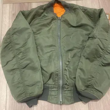 90s ALPHA USA제 리버서블 MA-1 플라이트 자켓 M