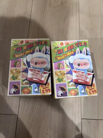 POP MART THE MONSTERS Wacky Mart (정품)