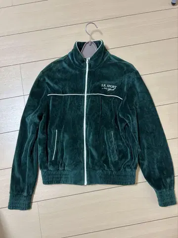 Sporty & Rich 벨로아 자켓