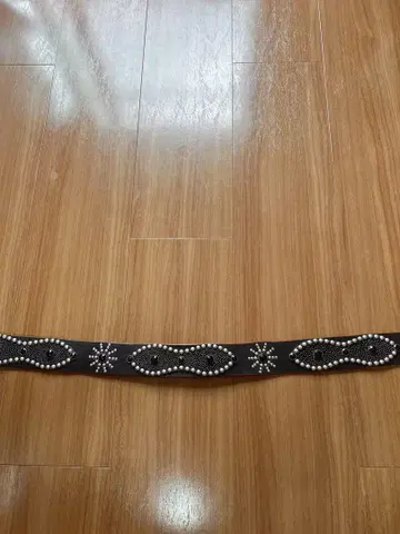 스터드 벨트 가죽 블랙 천연 가죽 남성용