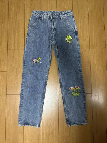 CANDYMADE Frog Embroidery Denim 자수 데님