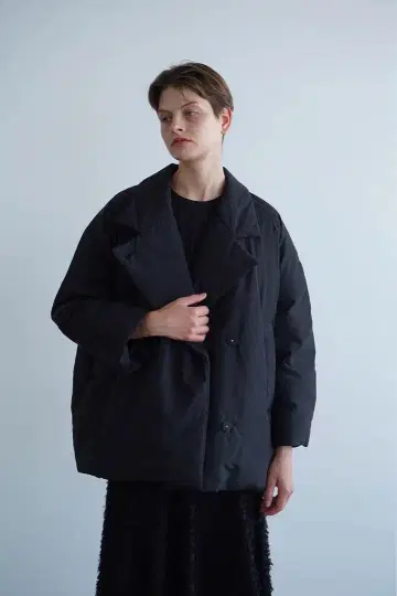CLANE 클라네 코쿤 쇼트 다운 코트