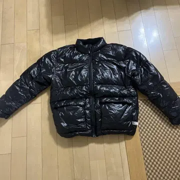 ROIAL 블랙 다운 자켓 R233MOW04