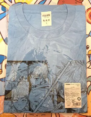 [ 129 ] 새상품 주술회전 T셔츠 고죠 사토루 L사이즈 점프샵