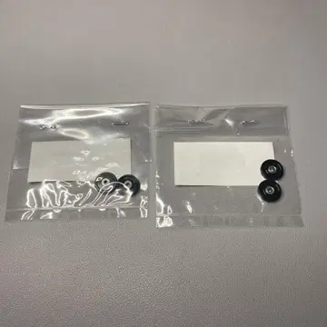 [ 미니 사륜구동 ] 13mm 올 알루미늄 베어링 롤러 블랙