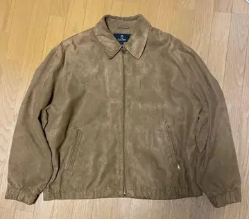 90s Gary Player XL 브라운 스웨이드풍 자켓